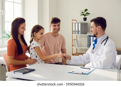 Family consultation with pediatrician